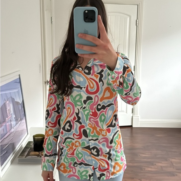 Unbranded Printed Button Up Shirt - Picture 2 of 4